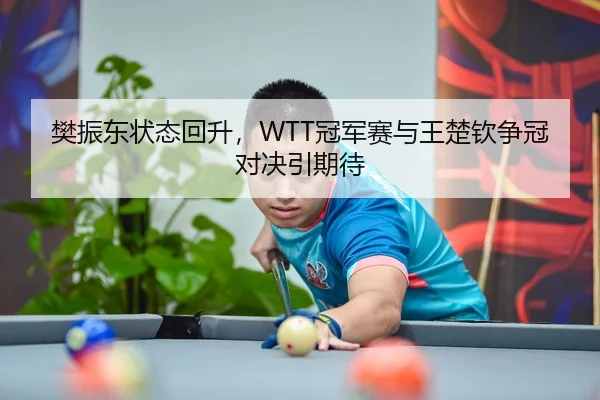 樊振东状态回升，WTT冠军赛与王楚钦争冠对决引期待